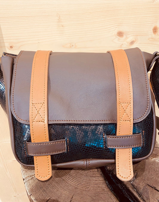 Sac Ophélie cuir python